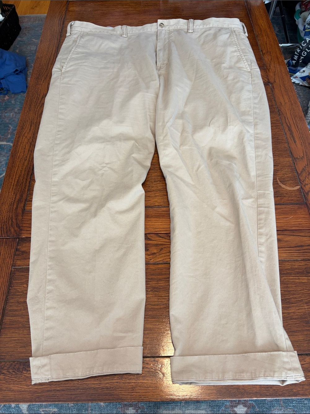 Ralph Lauren Men's Bedford Light Khaki Chino Pants